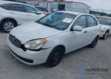 2010 Hyundai Accent Gls z USA, uszkodzony, nr VIN KMHCN4ACOAU478892